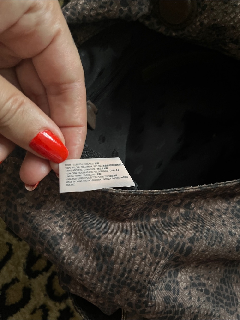 Juicy Couture Snakeskin-Effect Hobo with Gold Hardware - Picture 4 of 7